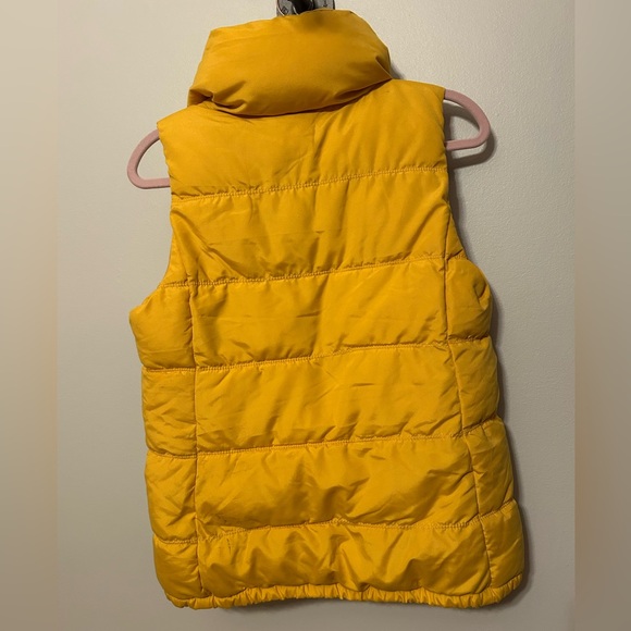 Old Navy Mustard Puffer Vest - Picture 3 of 3